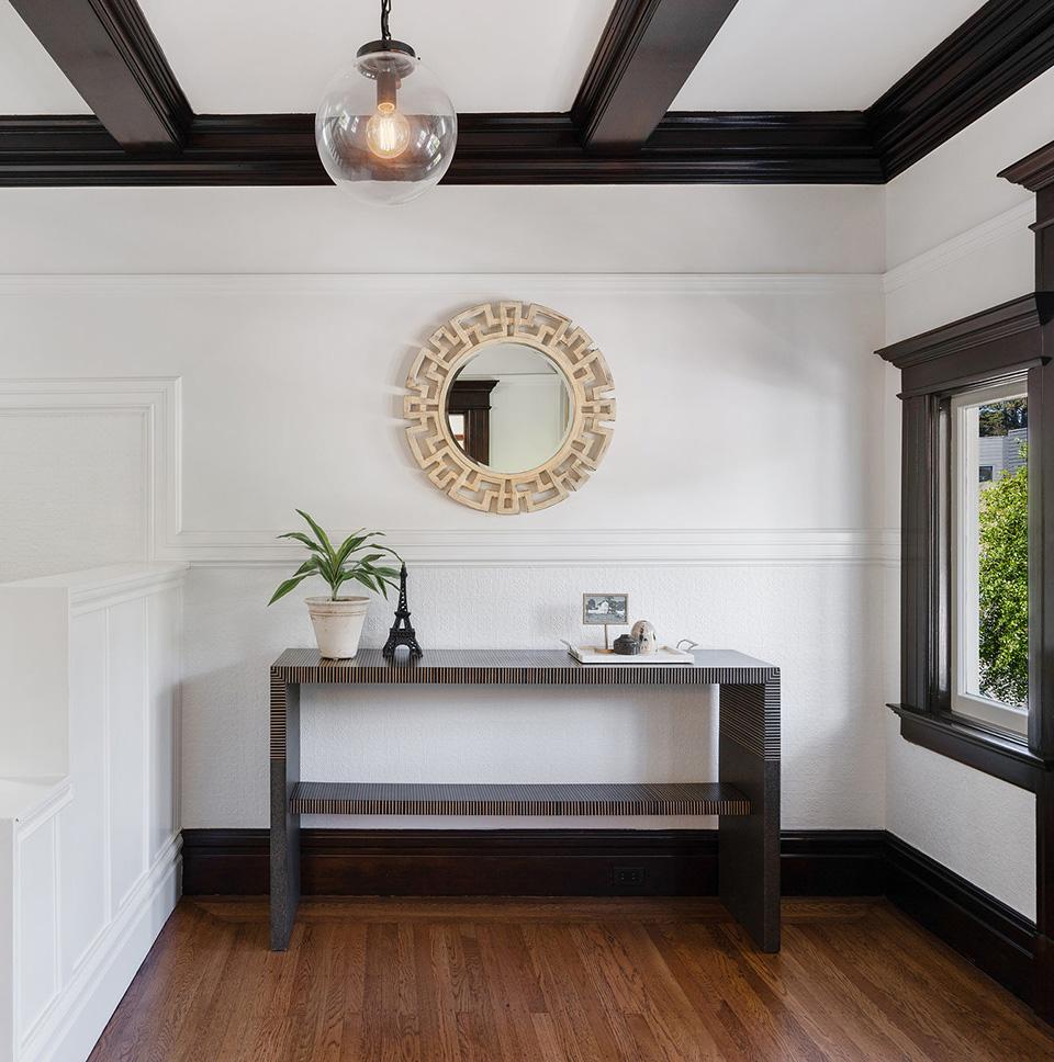 View of an entry way in a large home in San Francisco purchased via John DiDomenico