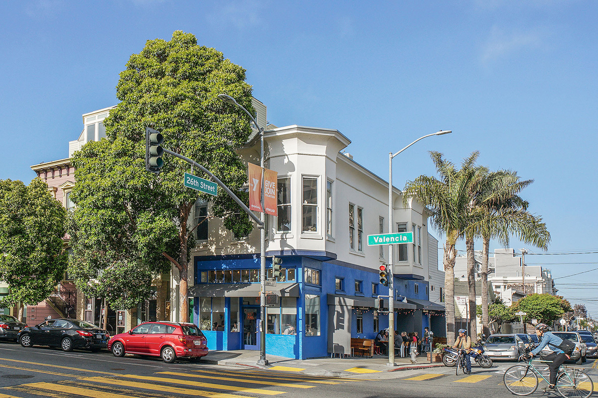 Street view of Als Place, restaurant near the Bartlett property