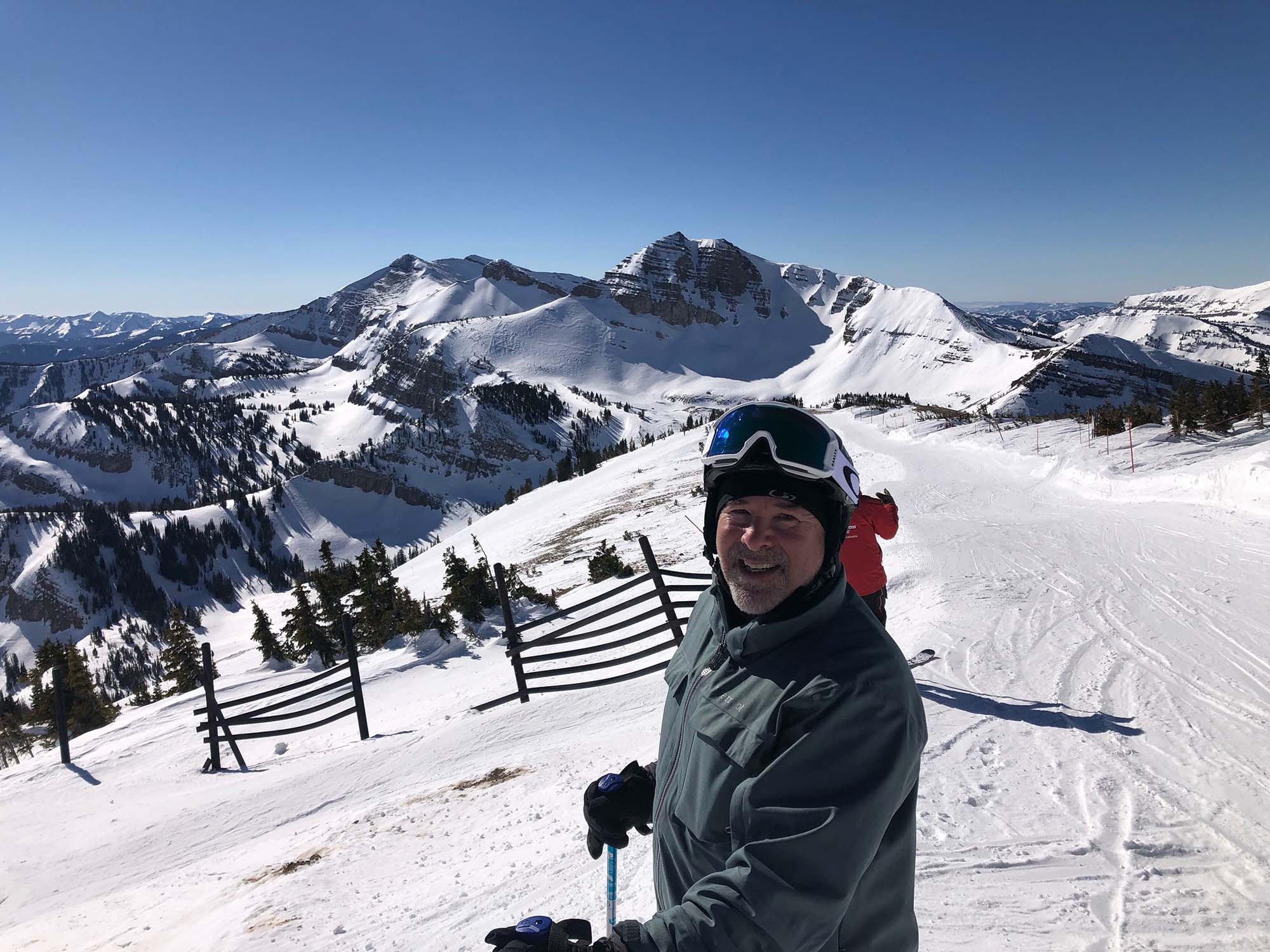 Image of John DiDomenico Skiing in Jackson Hole