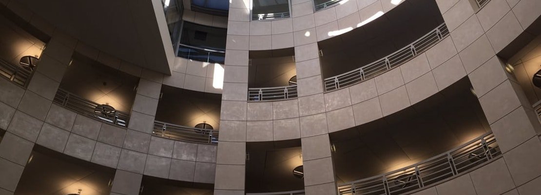 Interior view of the San Francisco Public Library