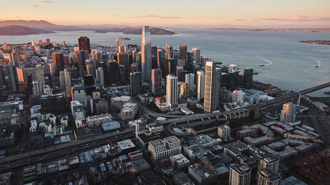 View of San Francisco and the Bay