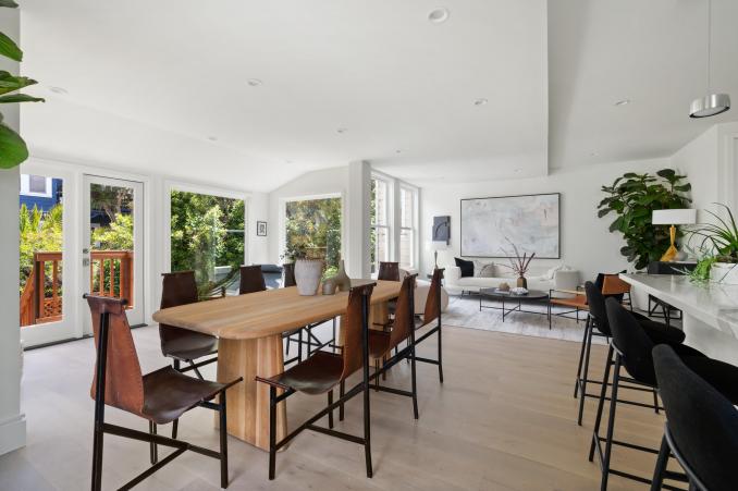 Property Thumbnail: Looking at kitchen table and island to the right. 