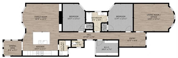 Property Thumbnail: Floor plan for 1332 Shrader