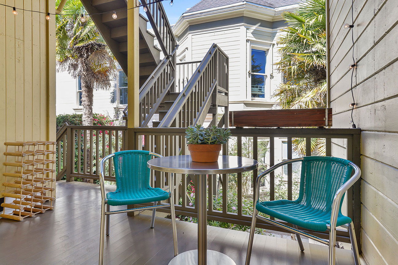 Property Photo: Deck with seating area