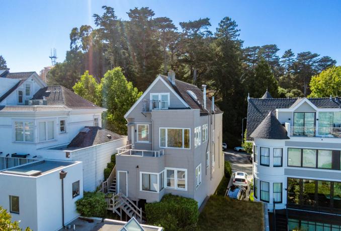 Property Thumbnail: Rear exterior of 171-173 Buena Vista. 