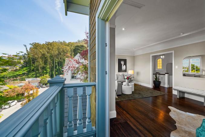Property Thumbnail: View of Sutro Forest from the balcony. 