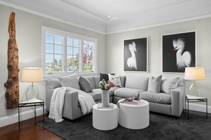 Property Thumbnail: There are hardwood floors through out with beautiful moldings. 