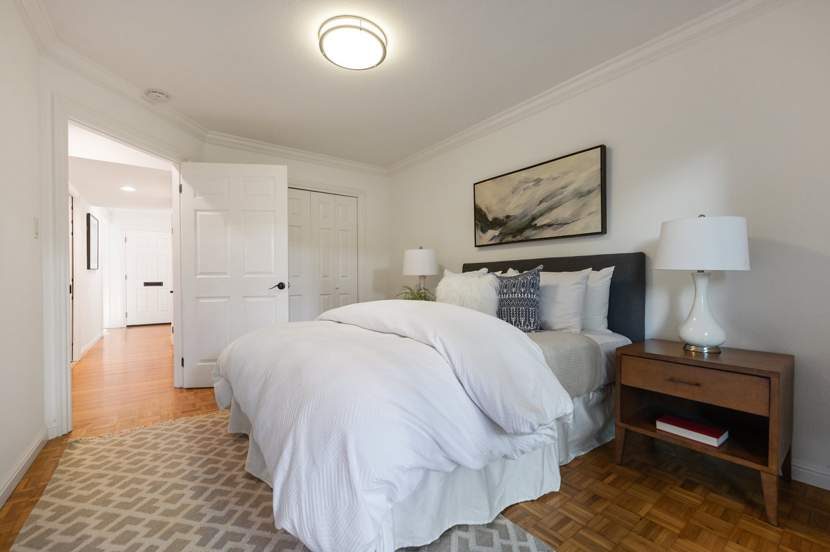 Property Photo: Bedroom with wood floors