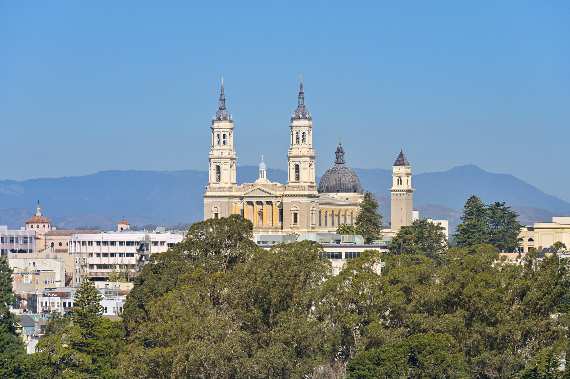 Property Photo: The mission as seen from 39 Delmar