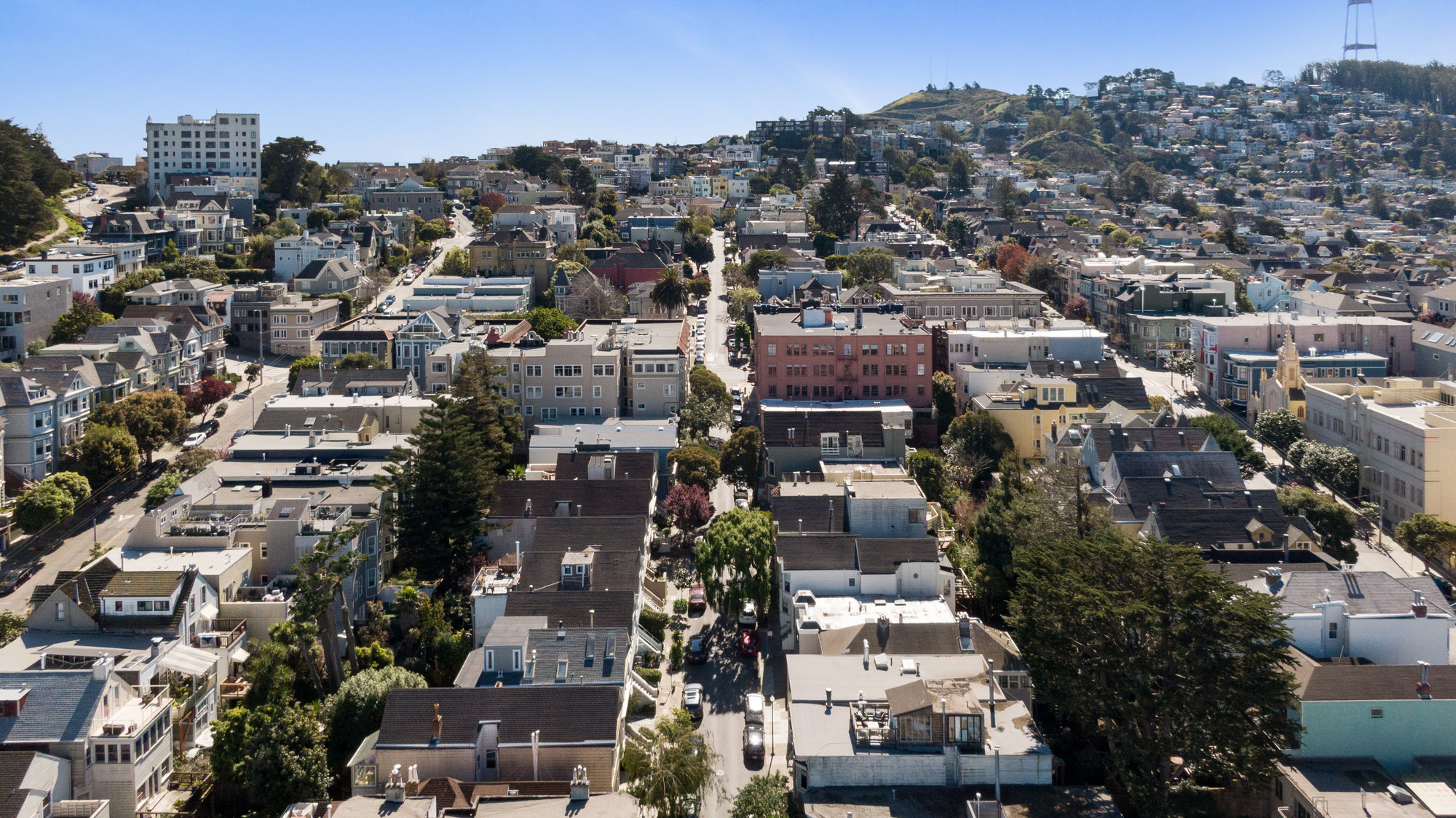 Property Photo: View of the neighborhood surrounding 39 Delmar