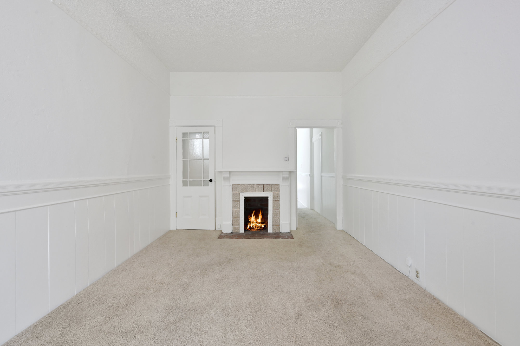 Property Photo: Longview of a living room with fireplace