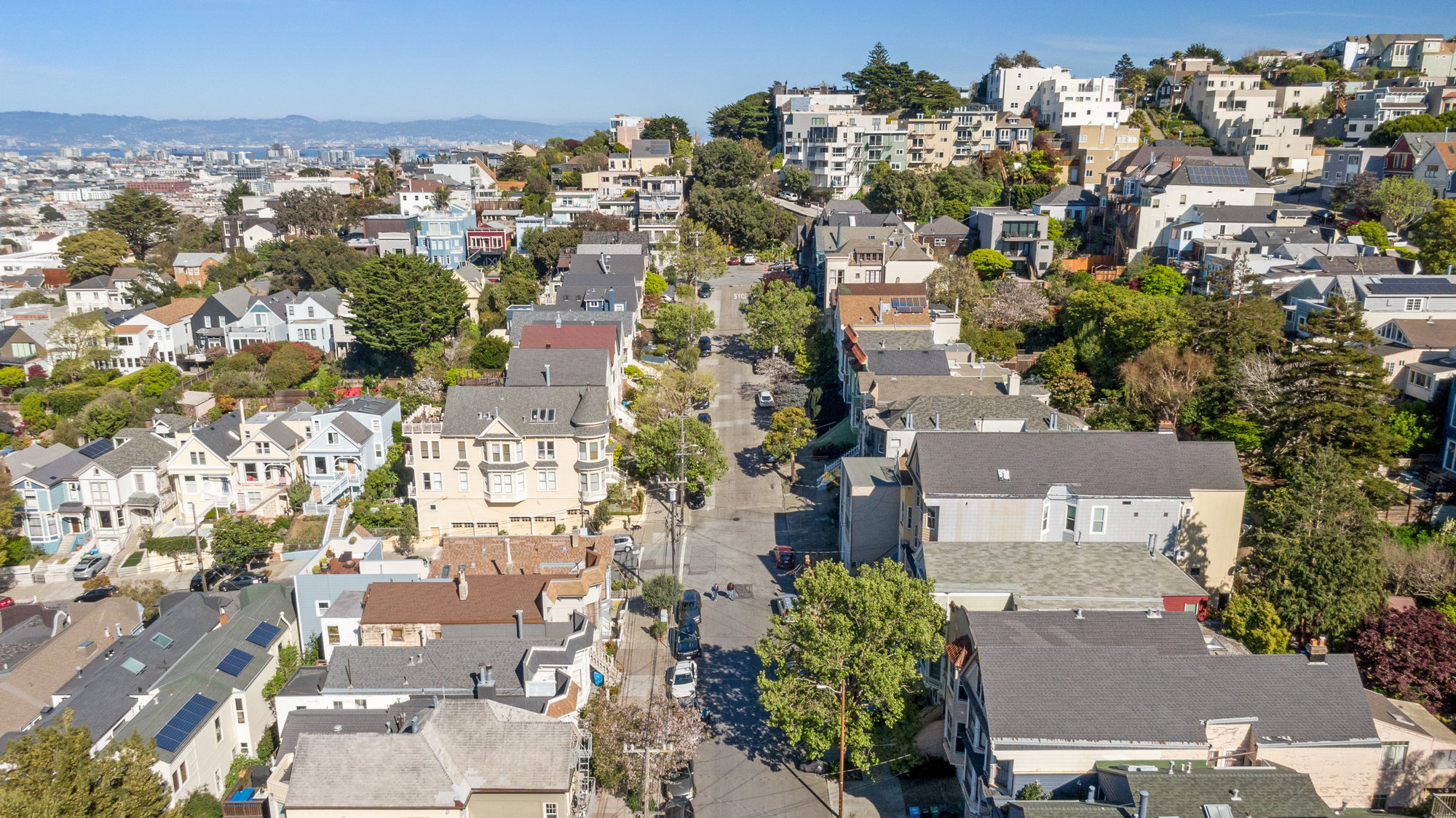 Property Photo: Street view of 20th, showing the beautiful street