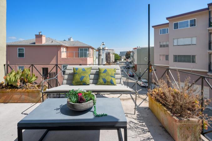 Property Thumbnail: Outdoor living area and deck adjoining the second bedroom