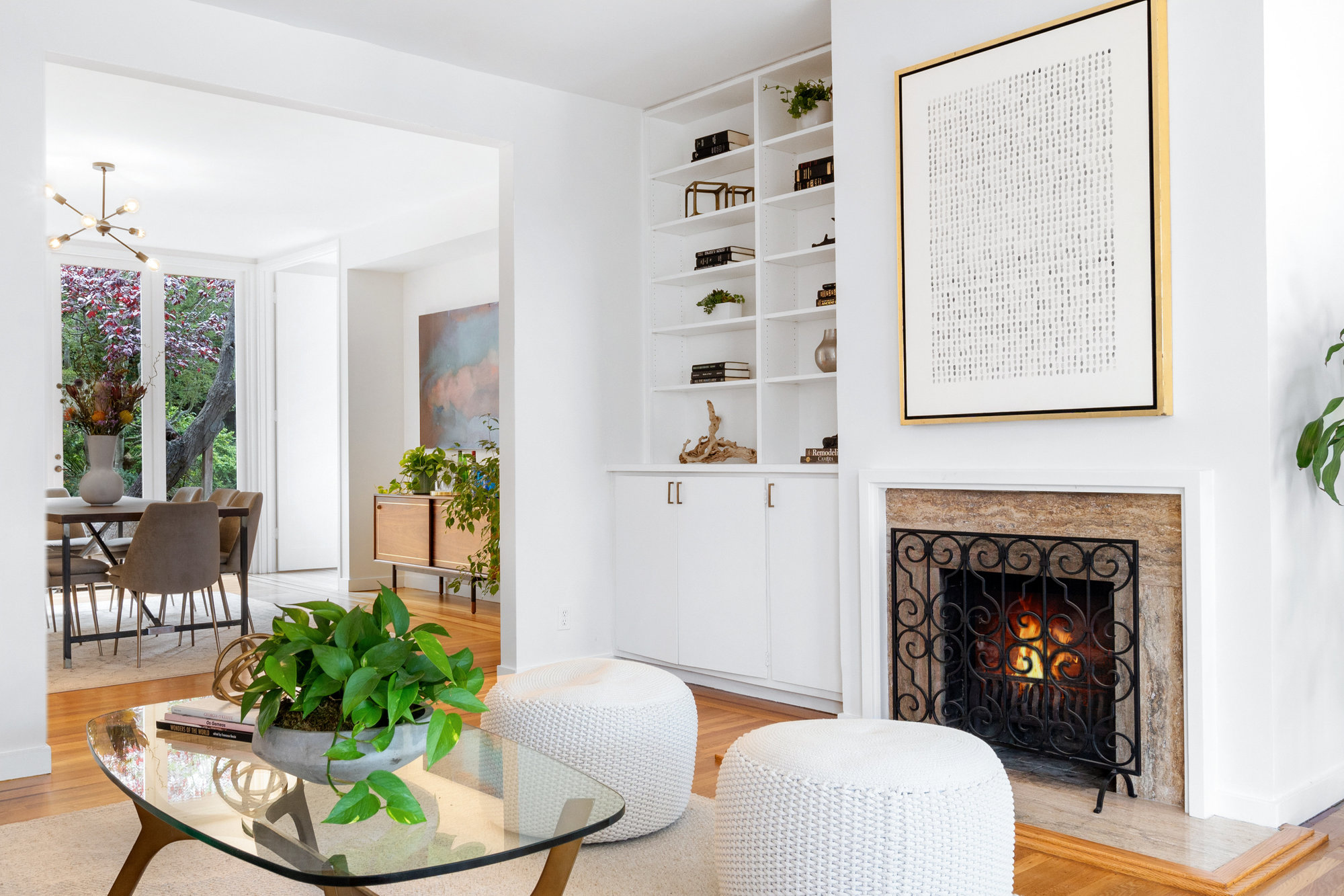 028018.jpg.vs2 Side-view of the fireplace and partial view of the adjacent formal dining room