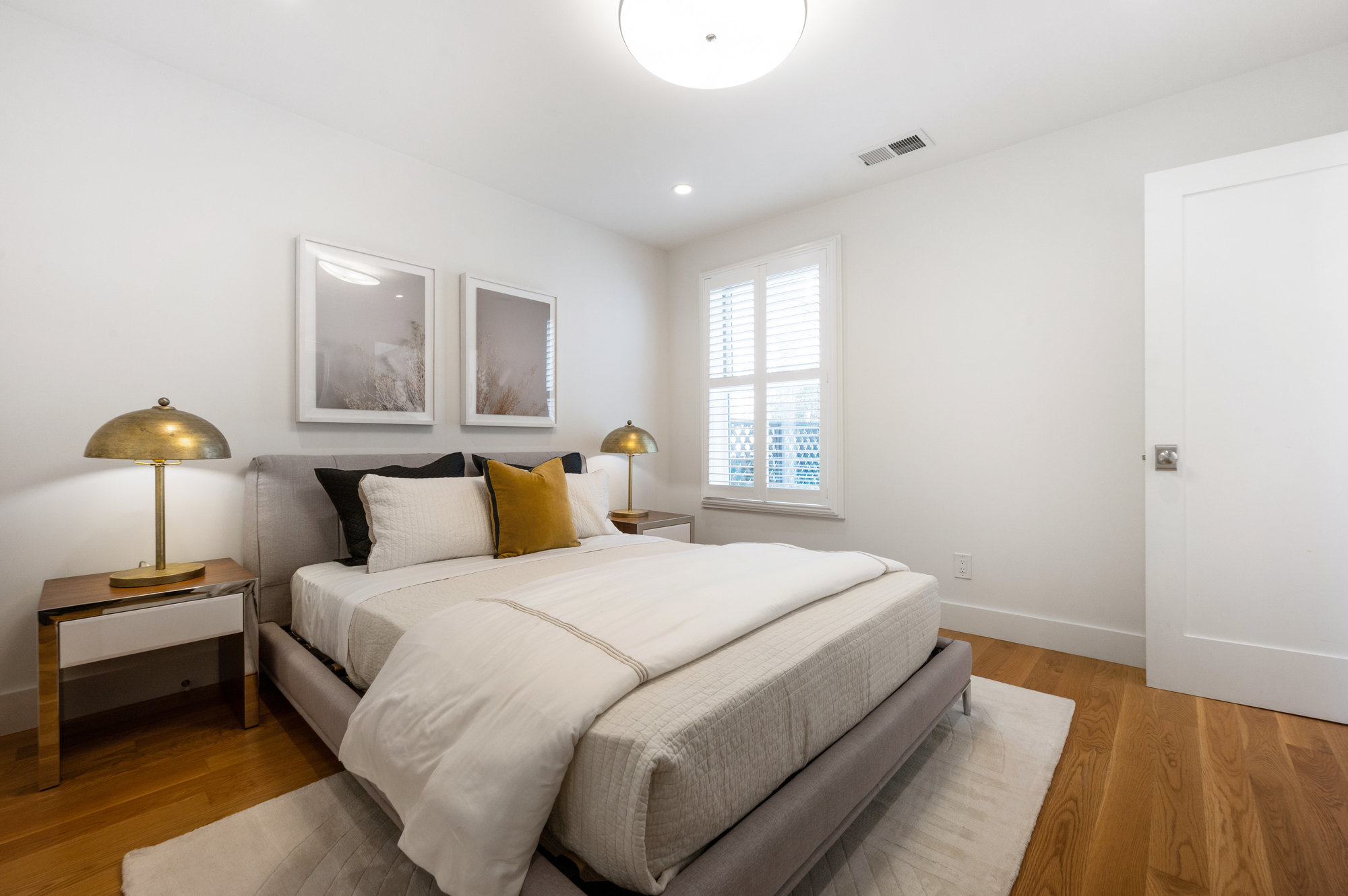 Bedroom four, featuring a large window and plenty of natural light