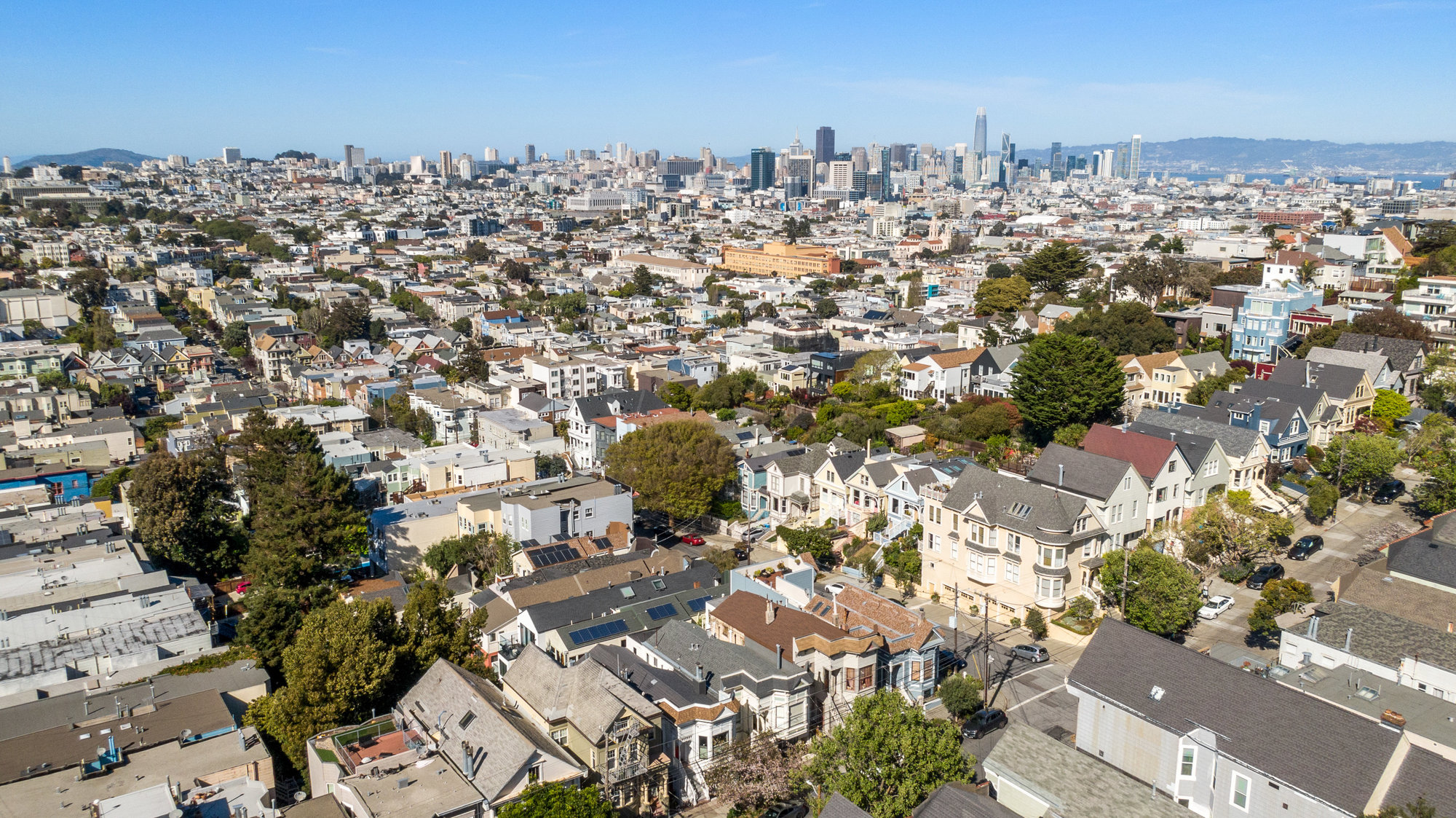 079110 View of San Francisco as seen from 4160-4162 20th Street