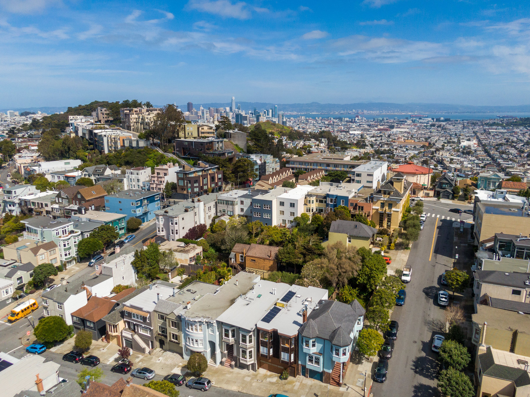 082photos634636belvedereap008 Aerial photo showing neighborhood, you can see bay in the background.
