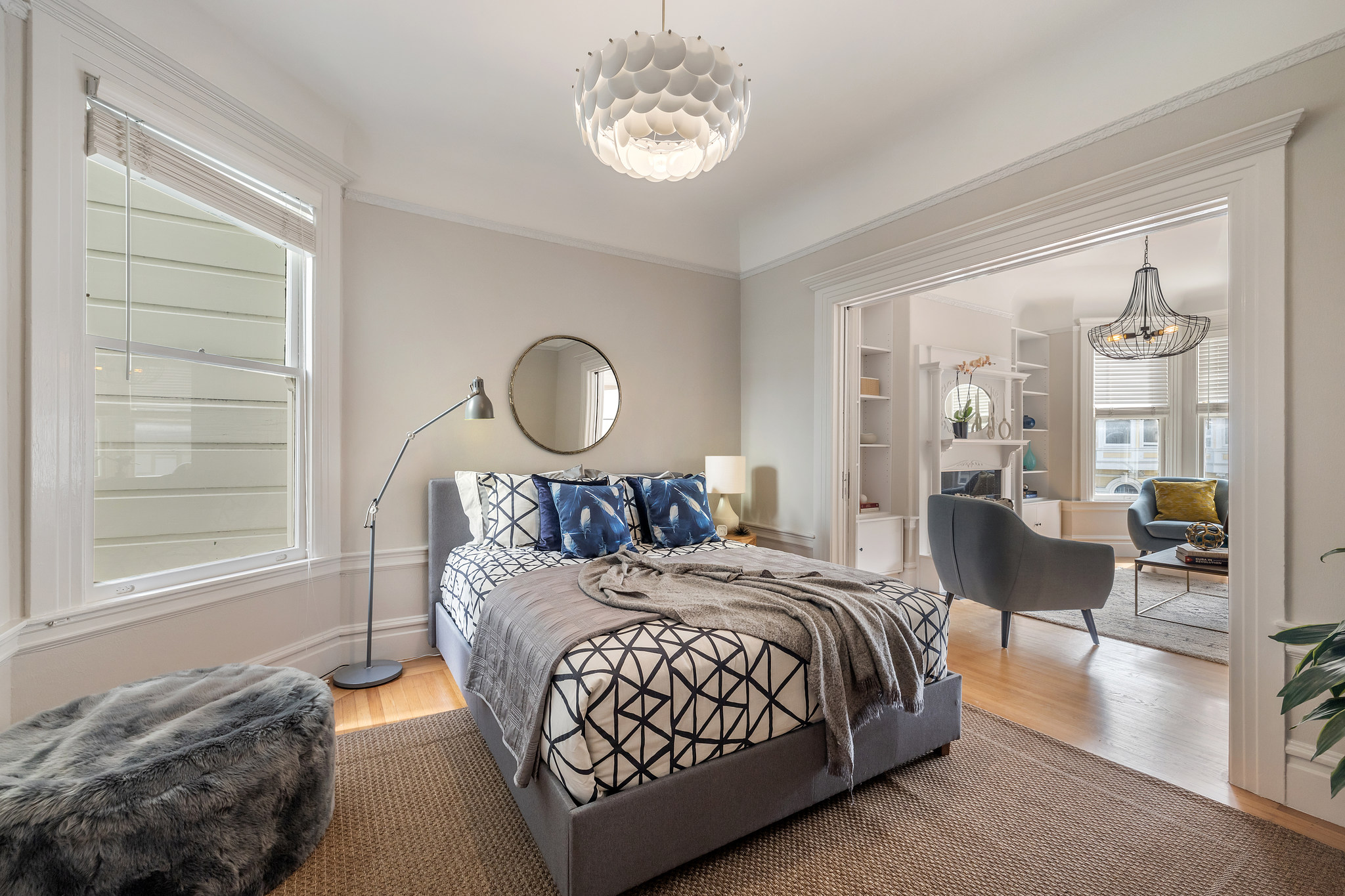 20-belvedere-street.45202.p2k.015.web View of a bedroom with glass light fixture