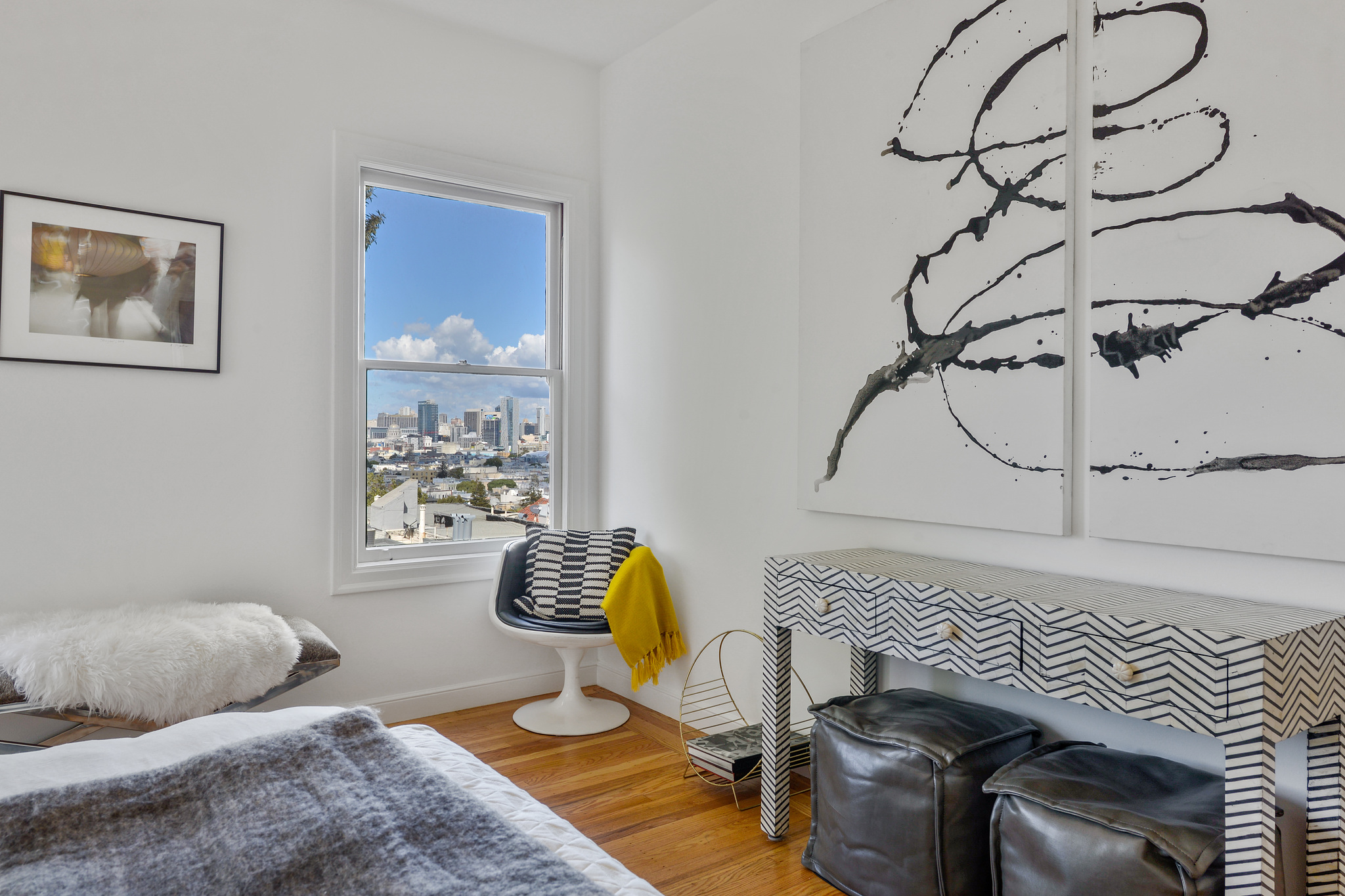 A window overlooking San Francisco