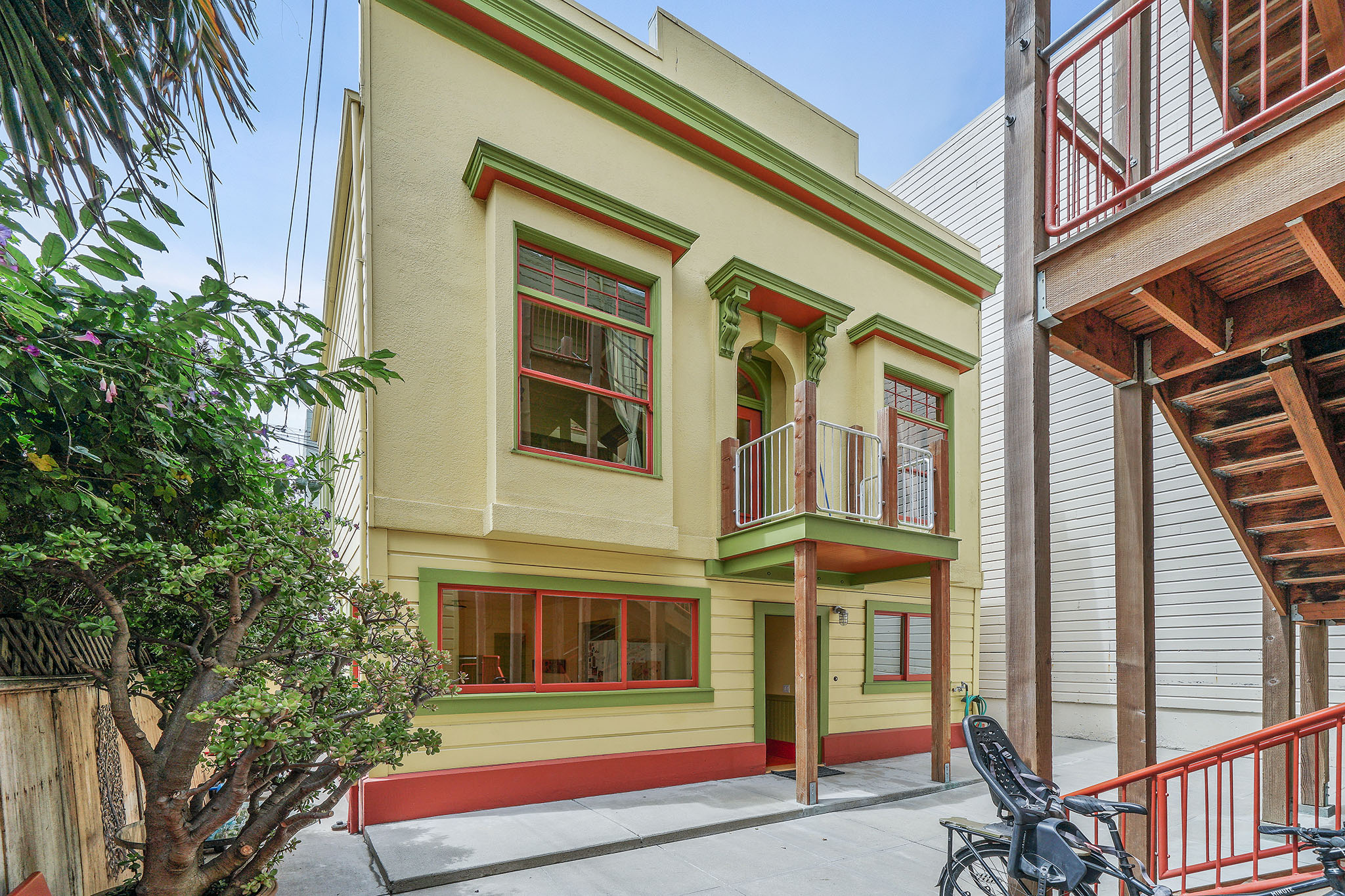 Front exterior view of the single-family residence