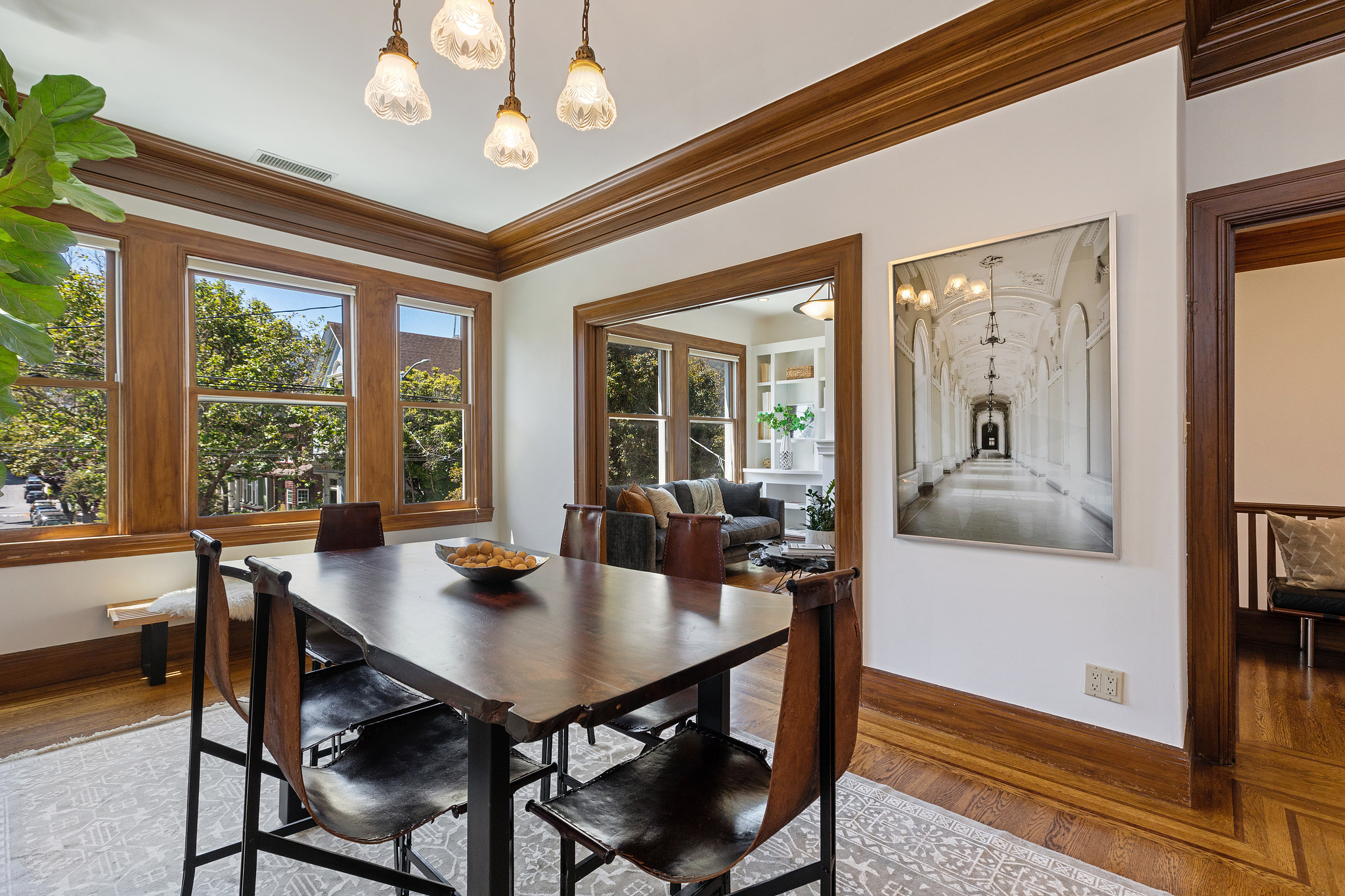 38-parnassus-avenue.47355.p2k.021.web Dining room, showing three large windows and entrance into the living room