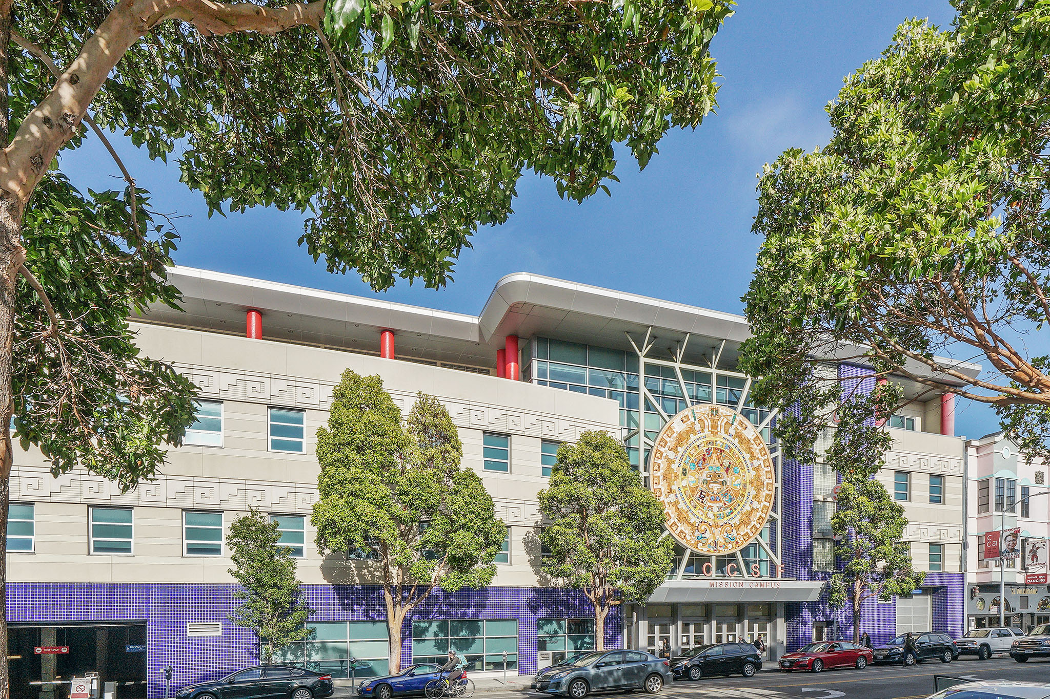 Front exterior view of CCSF