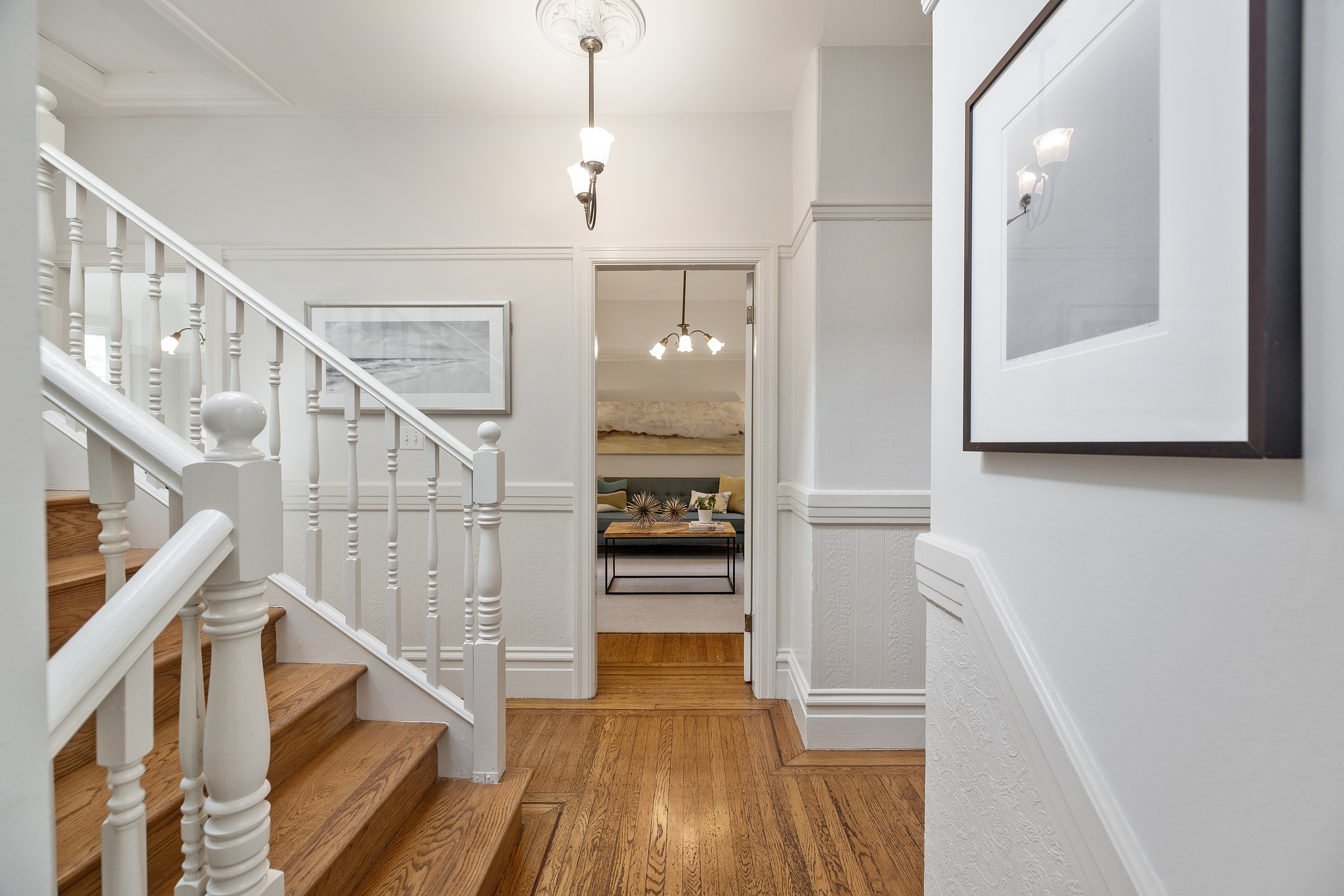 Interior entry of 726 Clayton Street