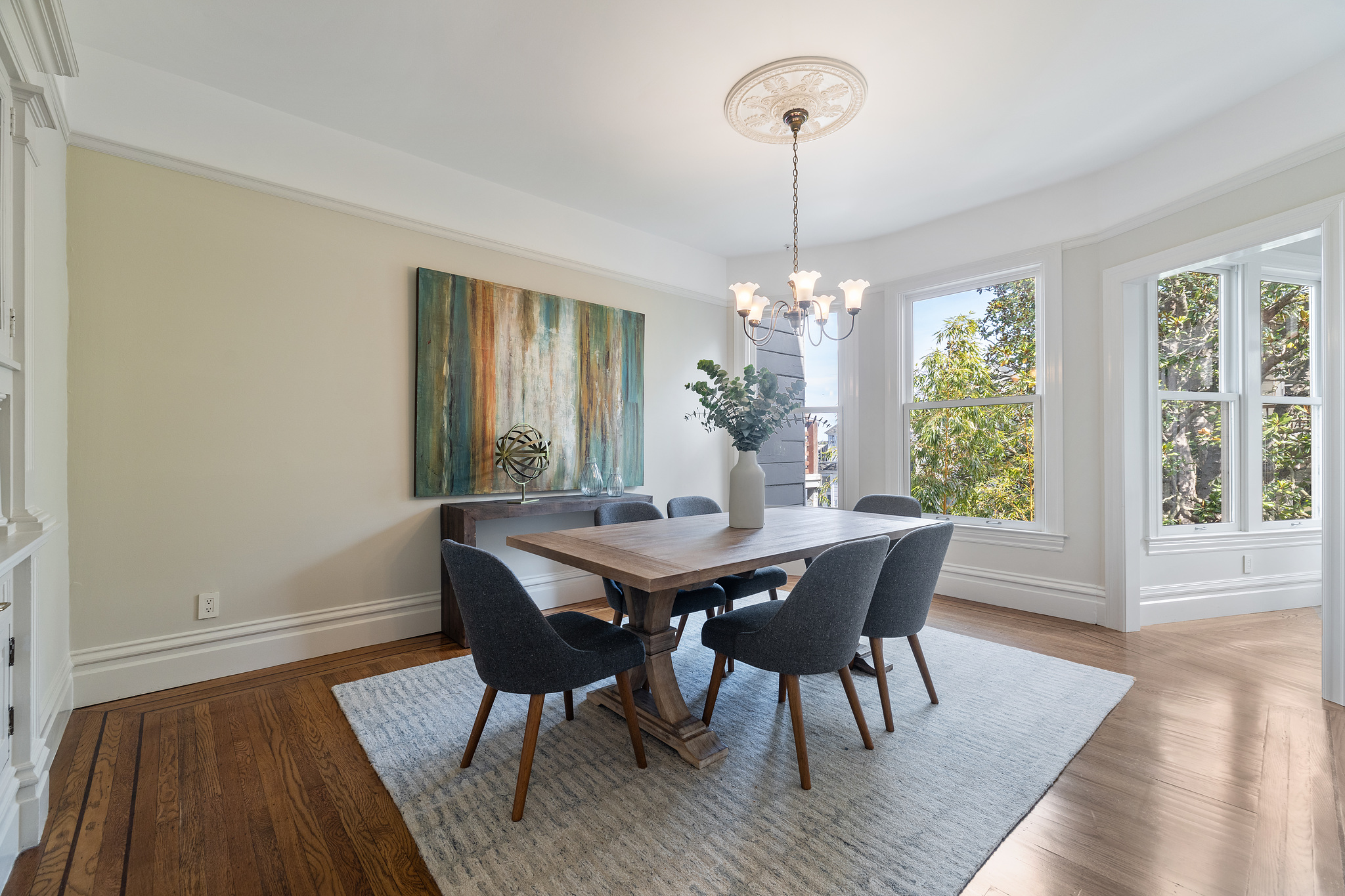 Dining room at 726 Clayton Street