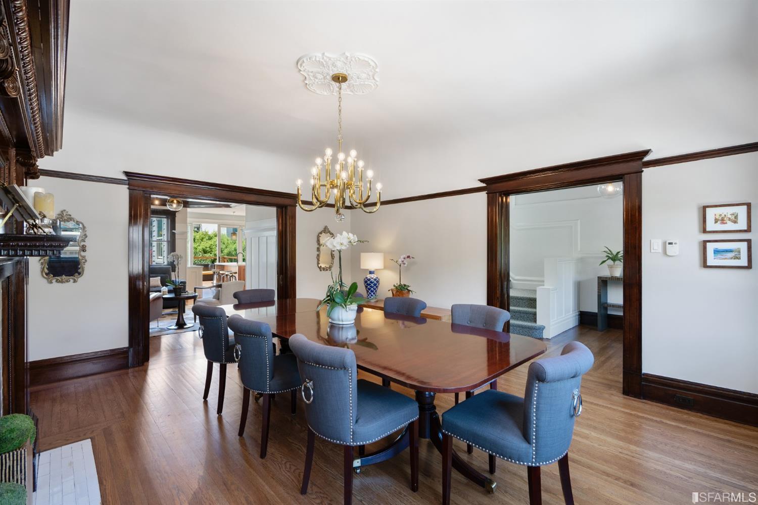Dining-wide Side-view of the formal dining room