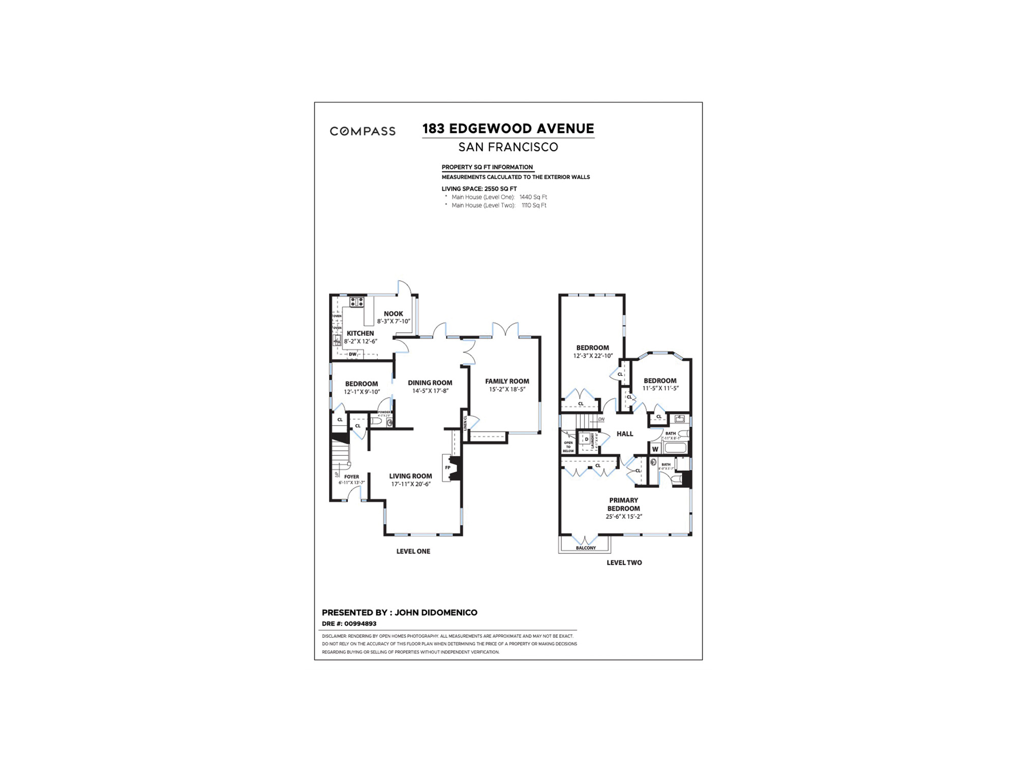Edgewood Print of the floor plan for 183 Edgewood Avenue