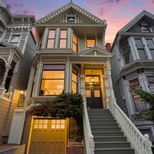 View of the Victorian Single-Family home at 227 Central Ave
